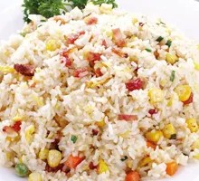 Egg and Sausage Fried Rice