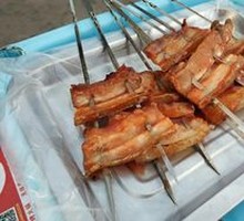 Grilled Pork Belly Skewers