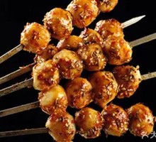 Grilled Squid Balls