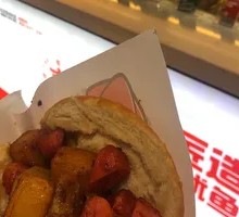 Hand-Beaten Sausage Pancake