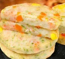 Colorful Vegetable Shrimp Patties