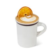 Green Orange Flavored Latte
