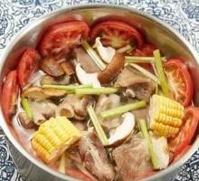 Preserved Pork Rib Hot Pot