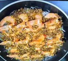 Golden Garlic Shrimp