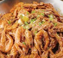Perfect Pair Duck and Shrimp Dry Pot