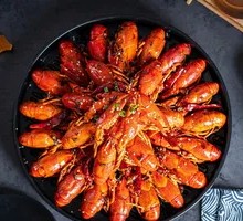 Egg Yolk Baked Lobster