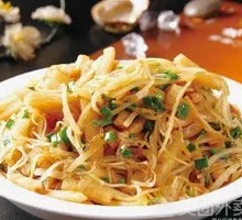 Potato Noodles Mixed with Korean Noodles