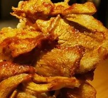 Fried Mushroom Skewers