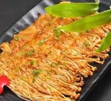 Enoki Mushroom Skewers