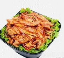 Honey-glazed BBQ Rice Bowl