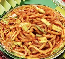 Chicken Sausage Fried Rice Noodles