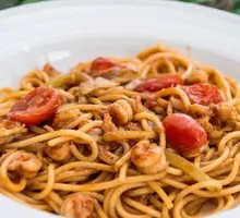 Spicy Crawfish Pasta