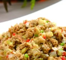 Shrimp Paste Fried Eggs