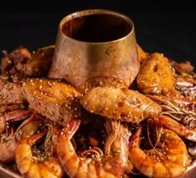 Chicken Wing and Shrimp Pot