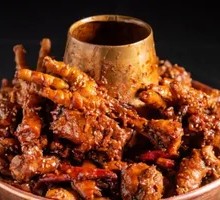 Pork Rib Chicken and Chicken Claw Stew