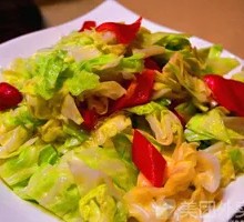 Stir-Fried Cabbage