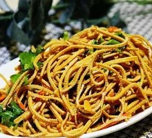 Cold Tofu Skin Salad