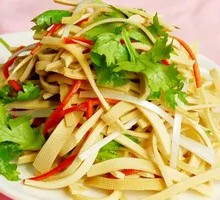 Cold Tofu Skin Salad