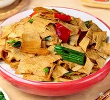 Stir-Fried Tofu Skin