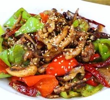 Stir-fried Squid Tentacles
