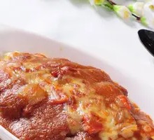 Beef Sauce Cheese Rice Bake