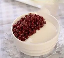 Yogurt Red Bean Soup