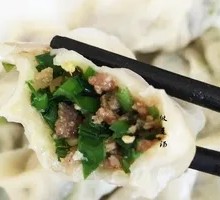 Leek and Pork Dumplings