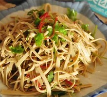 Cold Tofu Skin Salad