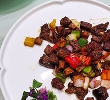 Black Pepper Beef Cubes