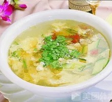 Seaweed and Egg Soup