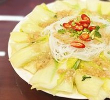 Garlic and Vermicelli Bok Choy