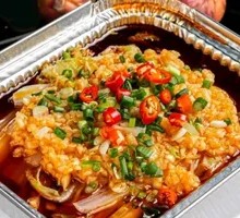 Aluminum Foil Garlic Baby Bok Choy