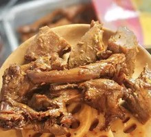 Black Duck Braised Lotus Root