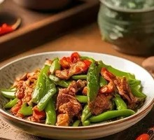Stir-Fried Pork with Small Chilies
