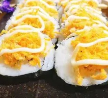 Egg Yolk and Pork Floss Platter