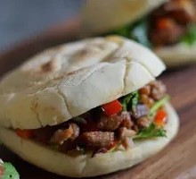 Duck Intestine Wrapped in Pancake