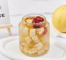 Braised Pear with Rock Sugar and Tangerine Peel