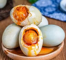 Salted Duck Egg with Runny Yolk