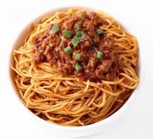 Red Onion Meat Sauce Noodles