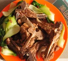 Pork Strips and Pig's Feet Medley