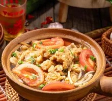 Braised Three-Flavor Pork Meatball Soup