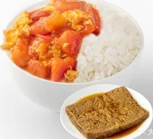 西红柿鸡蛋盖浇饭