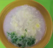 Double Egg and Millet Soup (Meatless)