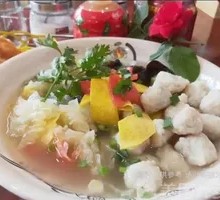 Pork Shank Fish Ball Soup