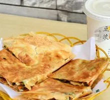 Egg and Shrimp Vegetable Pancake