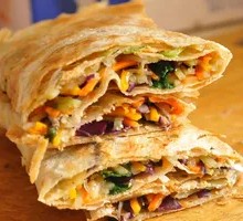 Egg Chicken Strip Pancake