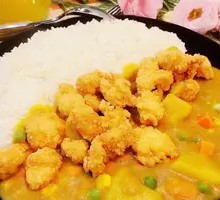 Sichuan Pepper Chicken Cutlet Curry Rice
