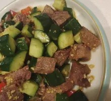 Cucumber and Beef Salad