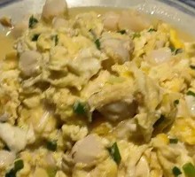 Egg Soup with Clam Bits