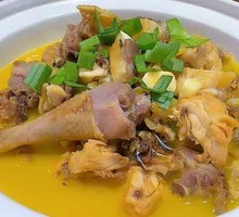 Dried Chicken with Lettuce